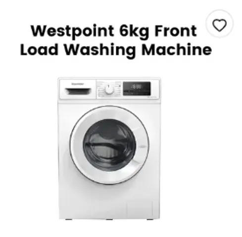 Westpoint 6kg Front Load Washing Machine