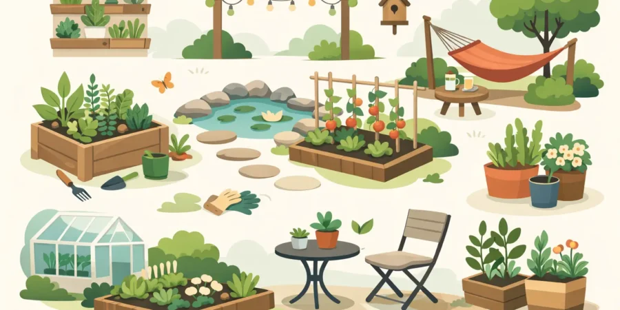 10 Small Garden Ideas for Beginners