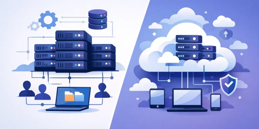 Shared Hosting vs Cloud Hosting Explained