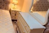 sailing bed dressing table and two side table