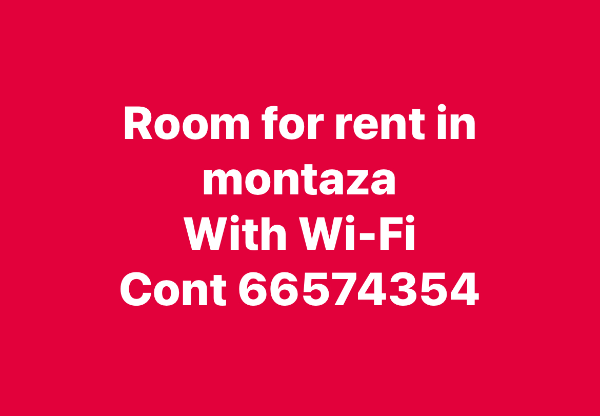 Room for rent in montaza