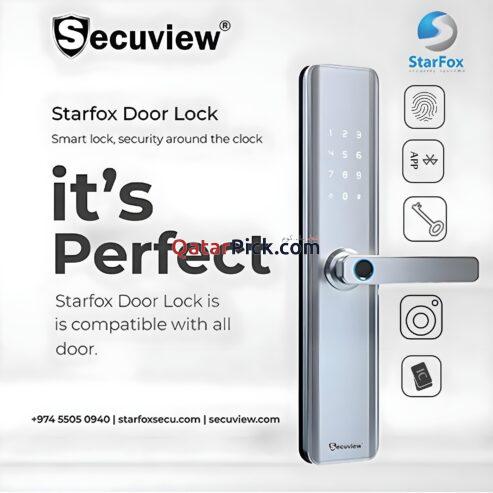 Get Smart Door Lock is Compatible with Doors and Glass