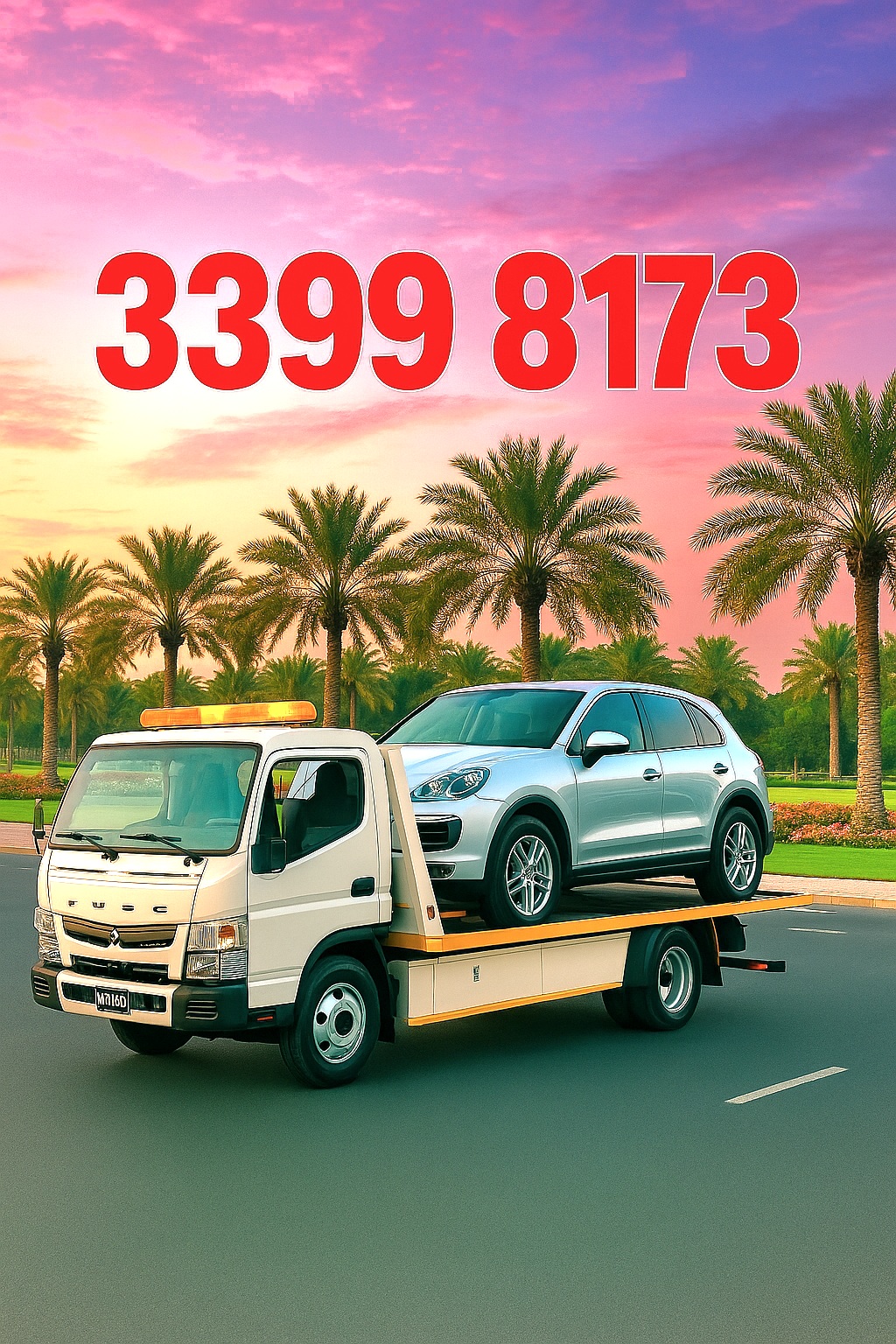 24/7 Breakdown Recovery Service – Anywhere in Doha, Qatar!